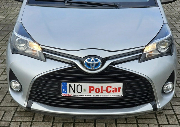 Toyota Yaris cena 49900 przebieg: 63000, rok produkcji 2016 z Olsztyn małe 497